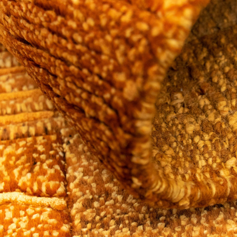 Tapis Népalais - 140 x 72 cm - orange