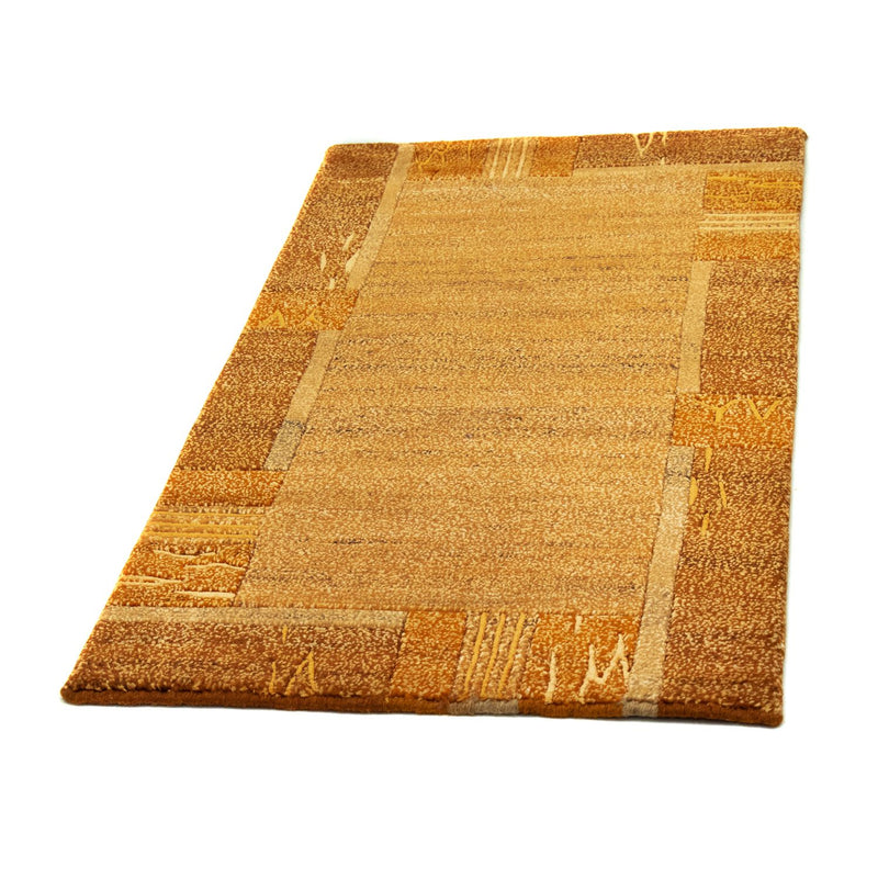 Tapis Népalais - 140 x 72 cm - orange