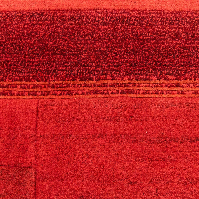 Tapis Népalais - 138 x 72 cm - rouge