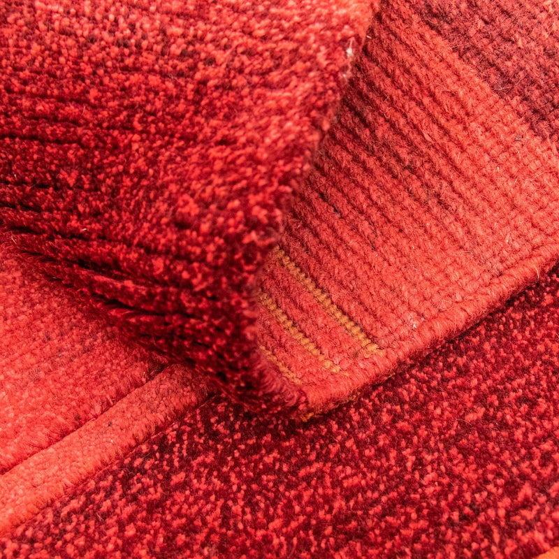 Tapis Népalais - 138 x 72 cm - rouge