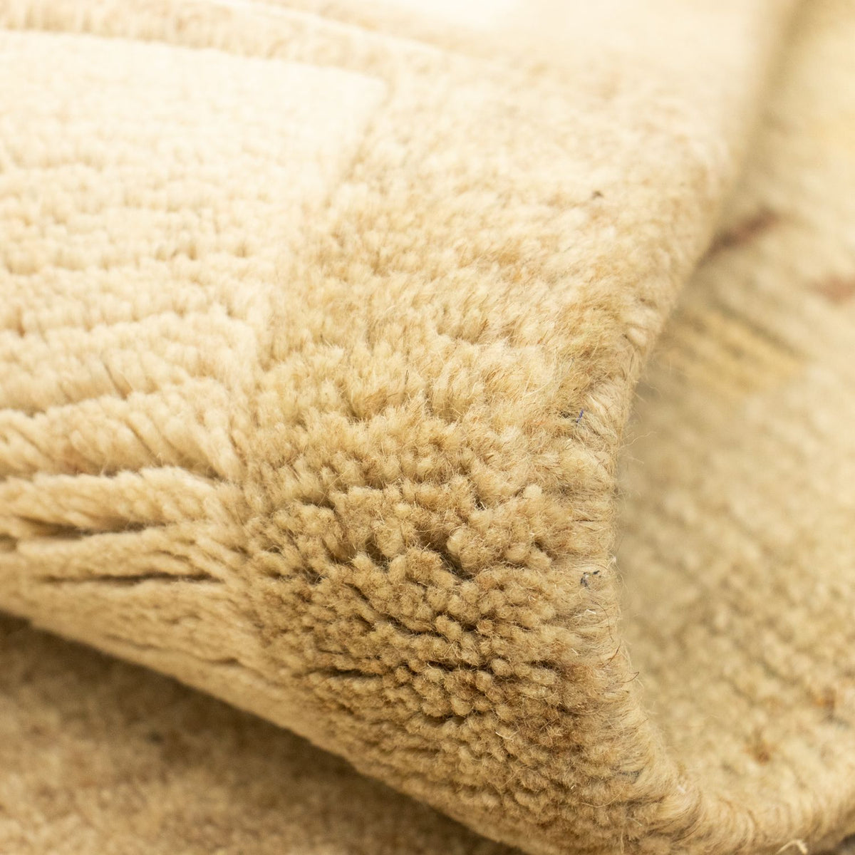 Tapis Népalais - 196 x 145 cm - naturel