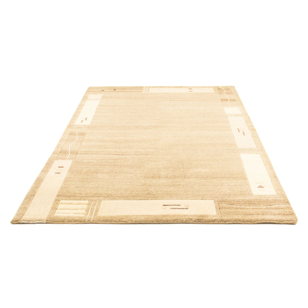 Tapis Népalais - 196 x 145 cm - naturel