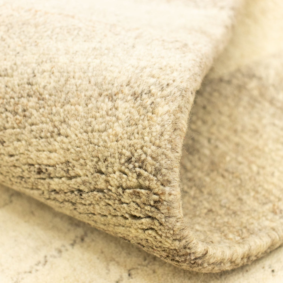 Tapis Népalais - 196 x 142 cm - naturel