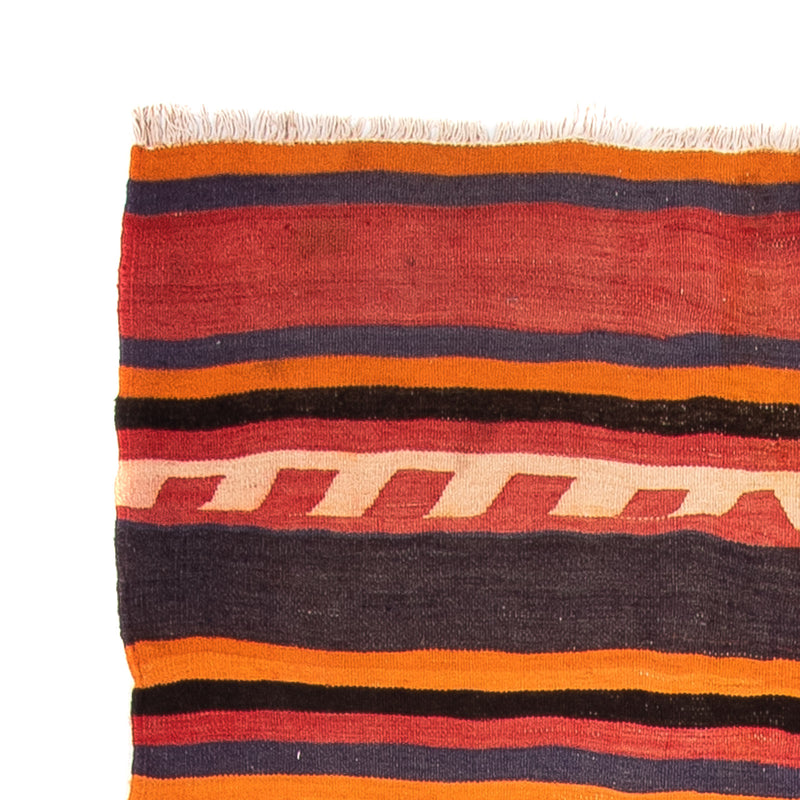 Tapis de couloir Tapis Kelim - Vieux - 295 x 120 cm - multicolore