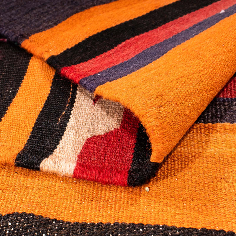 Tapis de couloir Tapis Kelim - Vieux - 295 x 120 cm - multicolore