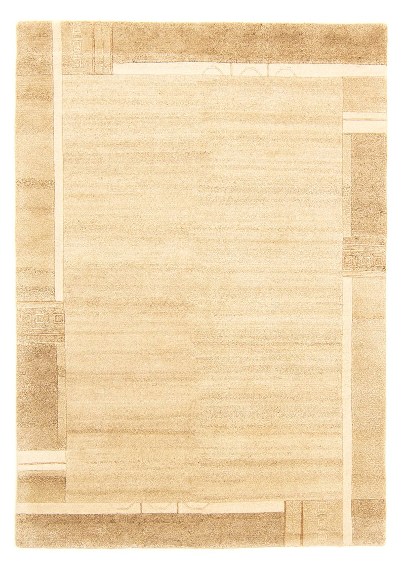 Tapis Népalais - 197 x 141 cm - naturel