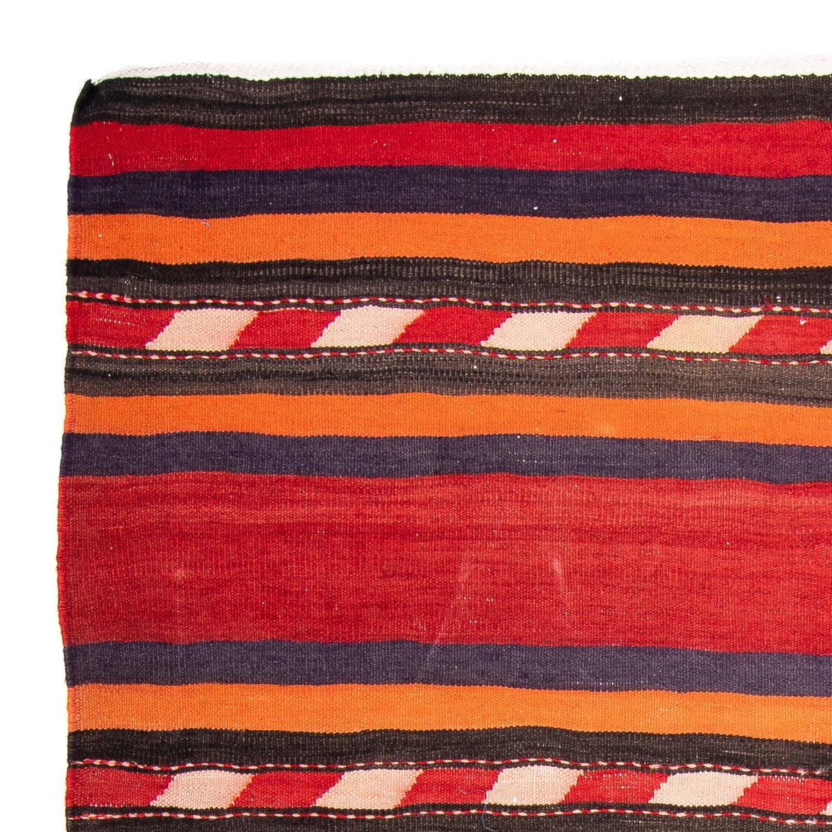 Tapis Kelim - Vieux - 165 x 150 cm - multicolore