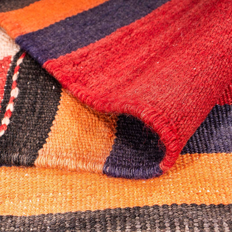 Tapis Kelim - Vieux - 165 x 150 cm - multicolore