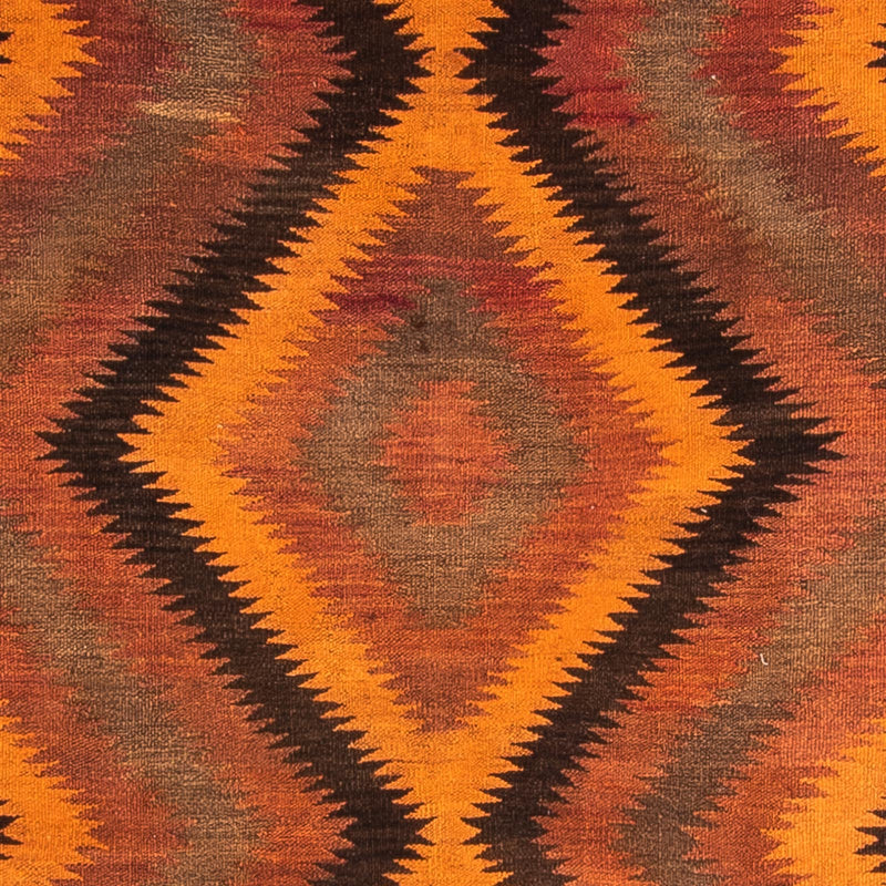 Tapis de couloir Tapis Kelim - Vieux - 320 x 140 cm - multicolore