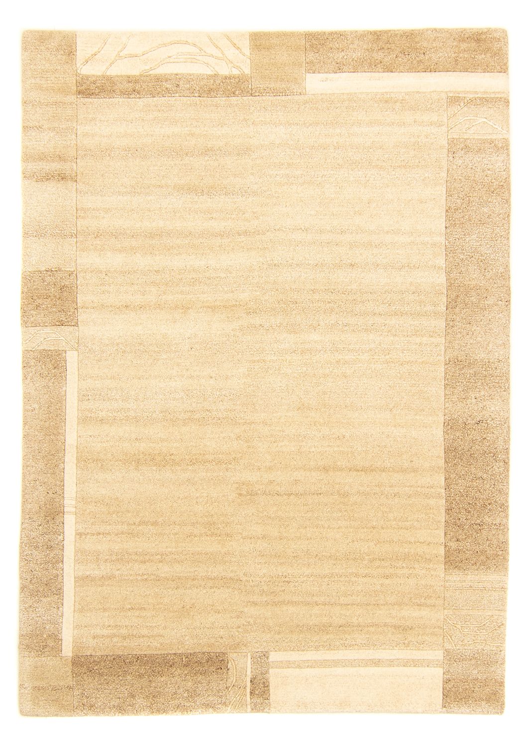 Tapis Népalais - 196 x 141 cm - naturel