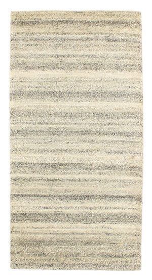 Tapis Népalais - 140 x 73 cm - gris
