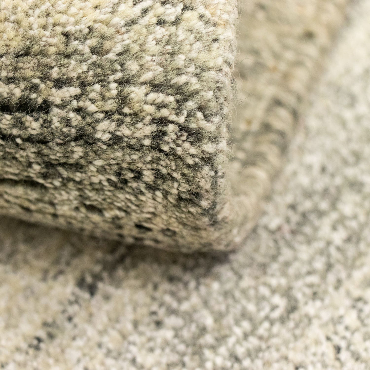 Tapis Népalais - 140 x 73 cm - gris