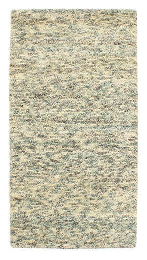 Tapis Népalais - 137 x 72 cm - vert