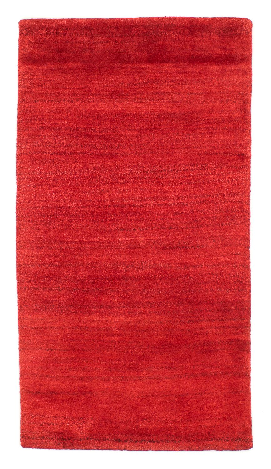 Tapis Népalais - 131 x 71 cm - rouge