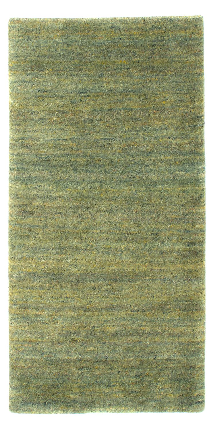 Tapis Népalais - 139 x 74 cm - vert