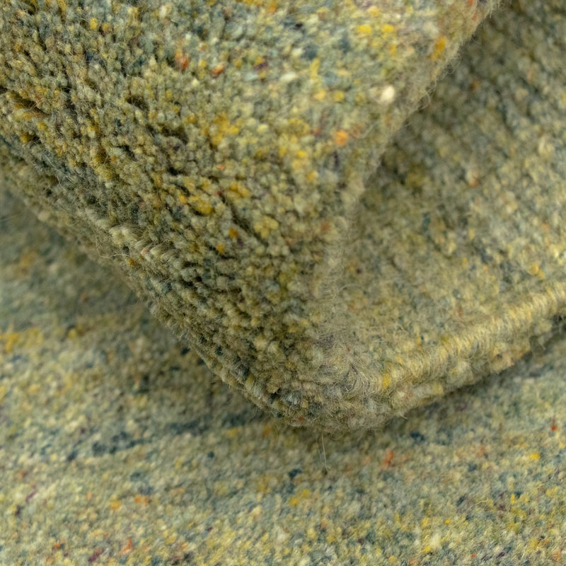 Tapis Népalais - 139 x 74 cm - vert