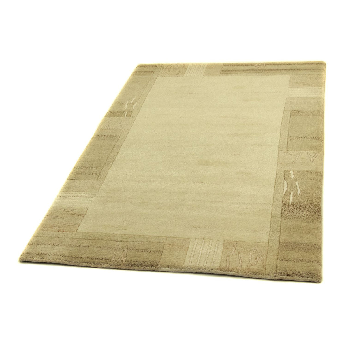 Tapis Népalais - 158 x 92 cm - beige