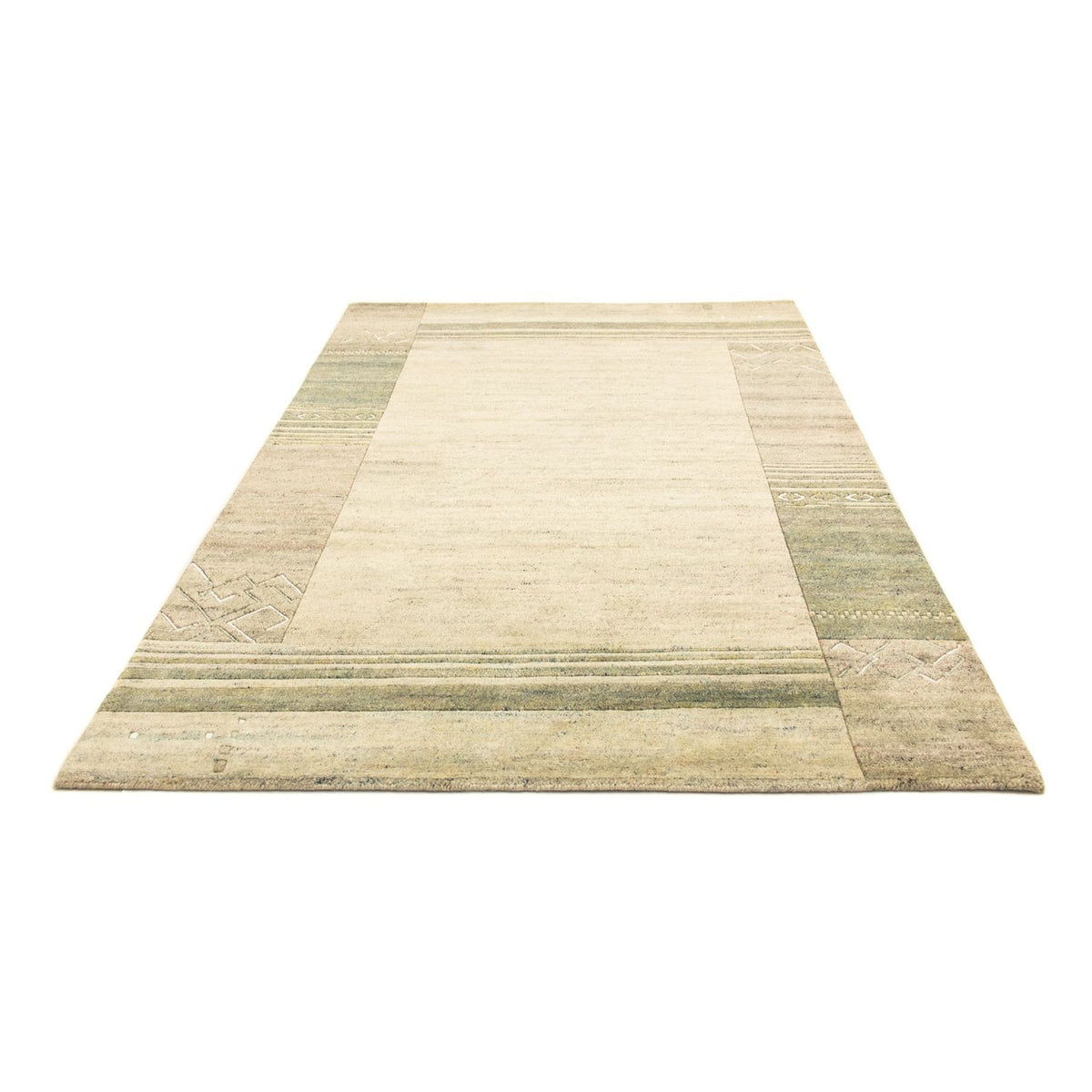 Tapis Népalais - 238 x 172 cm - vert