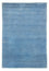 Tapis Népalais - 200 x 141 cm - bleu
