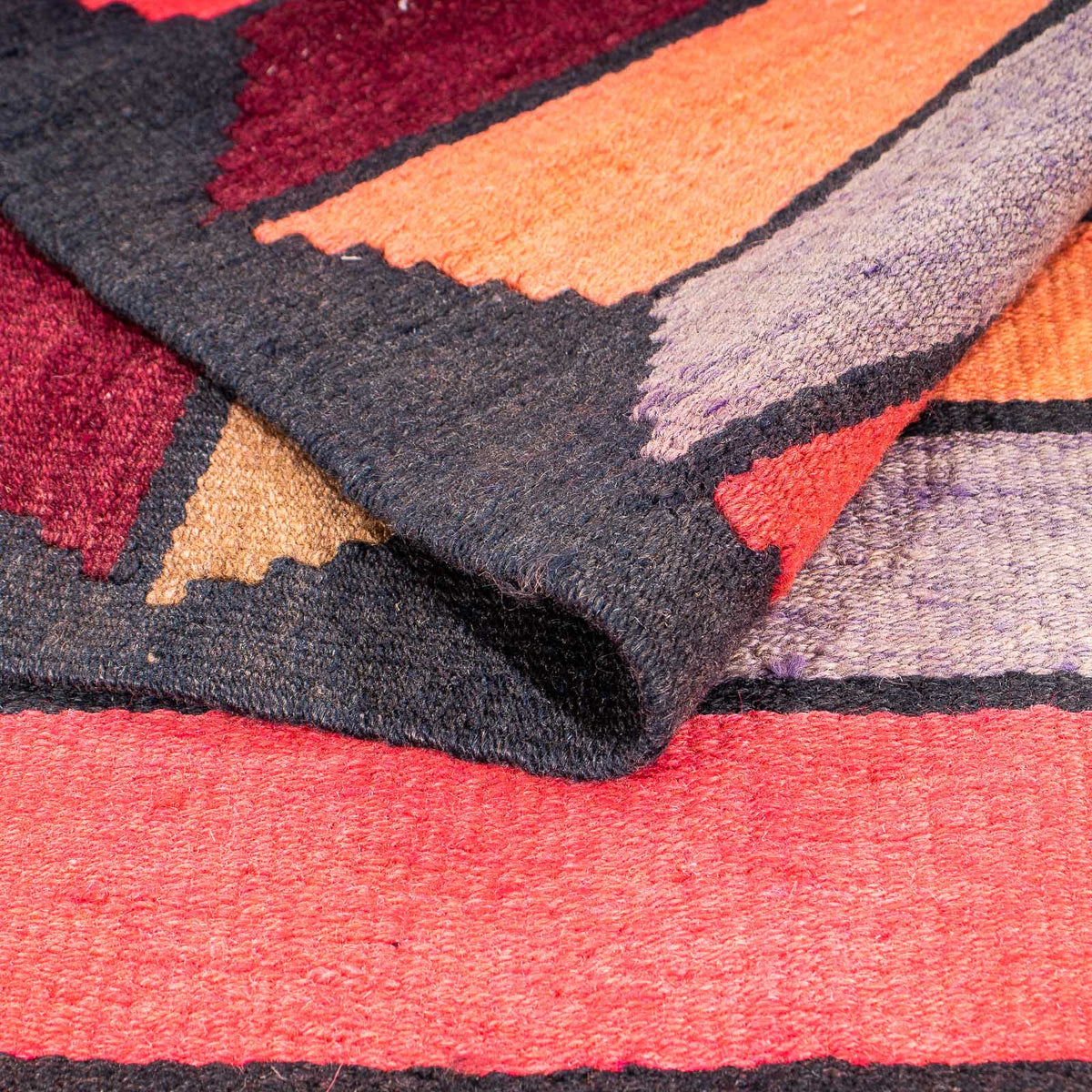 Tapis Kelim - Vieux - 330 x 170 cm - multicolore