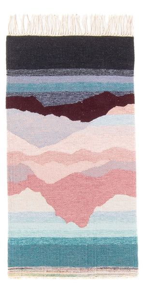 Tapis Kelim - Tendance - 105 x 60 cm - multicolore