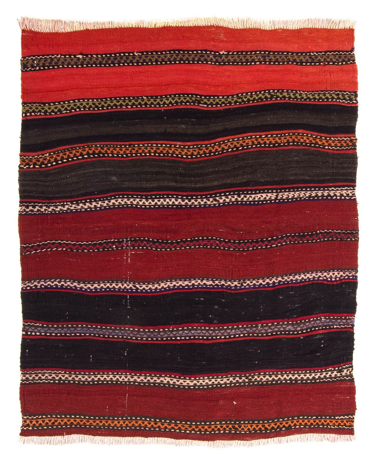 Tapis Kelim - Vieux - 150 x 110 cm - multicolore