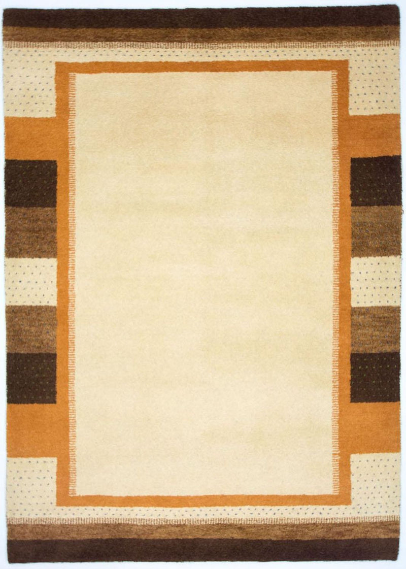 Tapis Gabbeh - Indus - 243 x 171 cm - beige