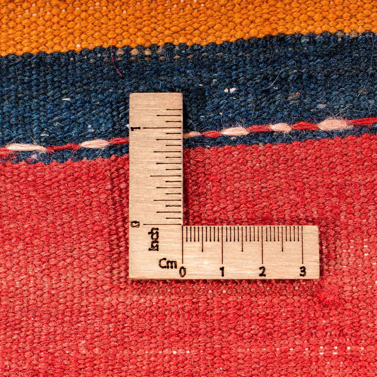 Tapis de couloir Tapis Kelim - Vieux - 260 x 163 cm - multicolore