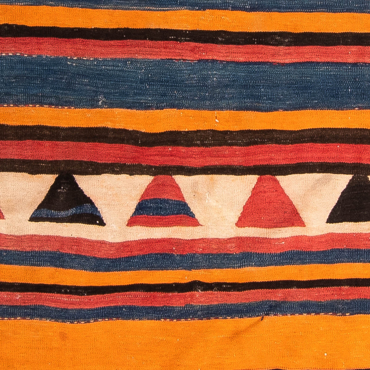 Tapis de couloir Tapis Kelim - Vieux - 260 x 163 cm - multicolore
