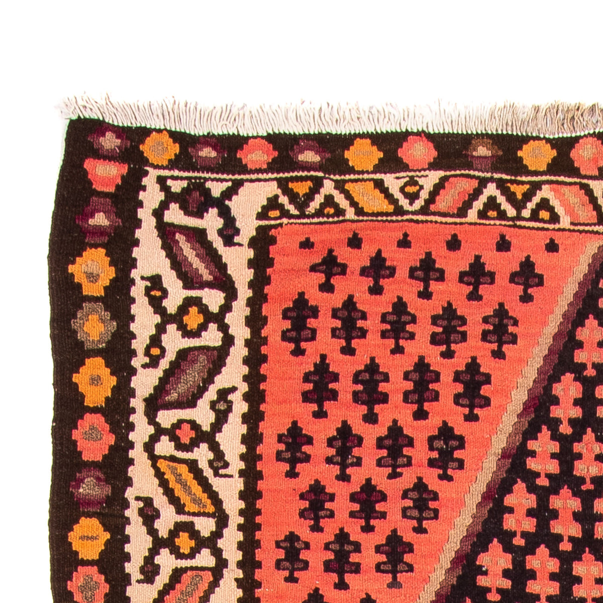 Tapis Kelim - Vieux - 270 x 145 cm - multicolore