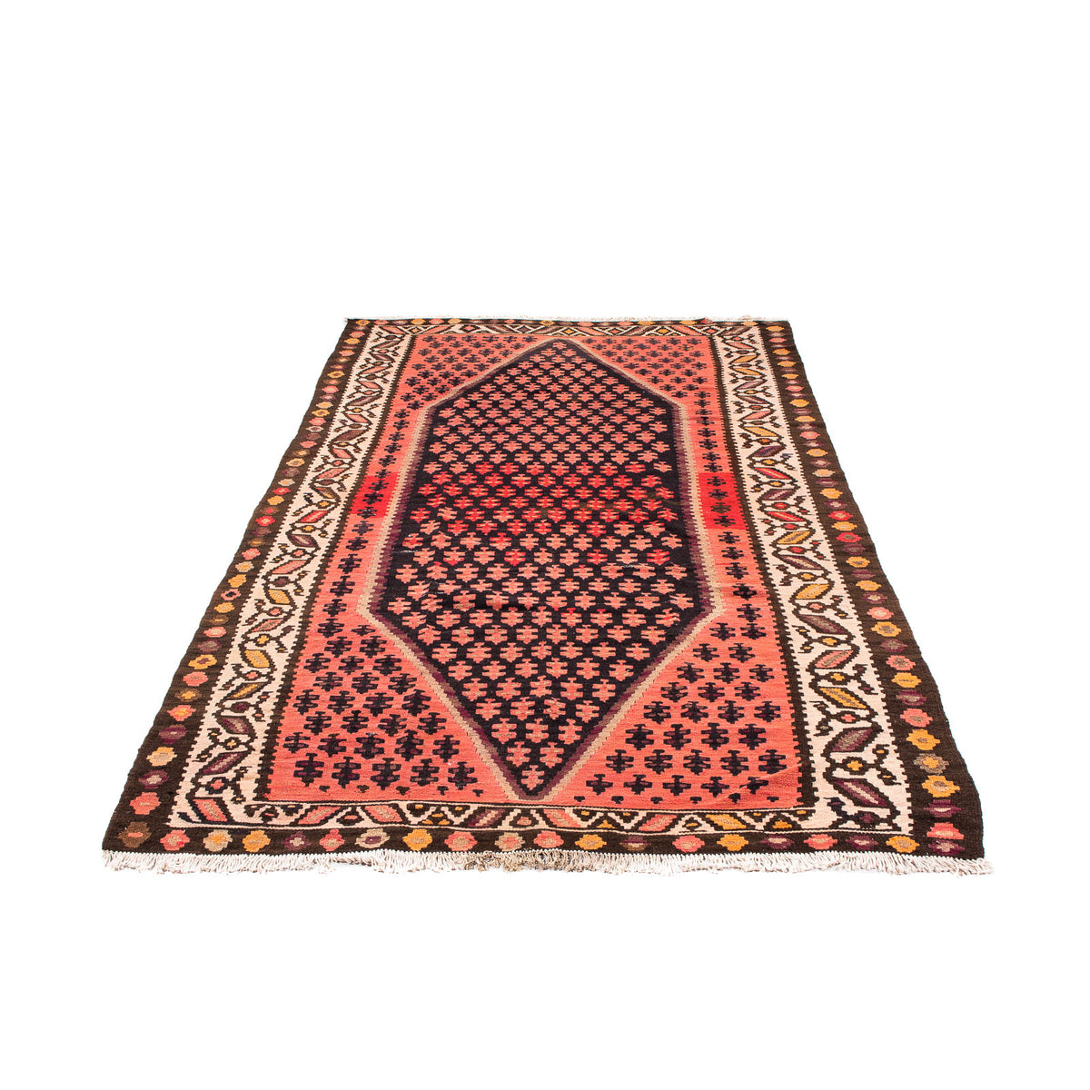 Tapis Kelim - Vieux - 270 x 145 cm - multicolore