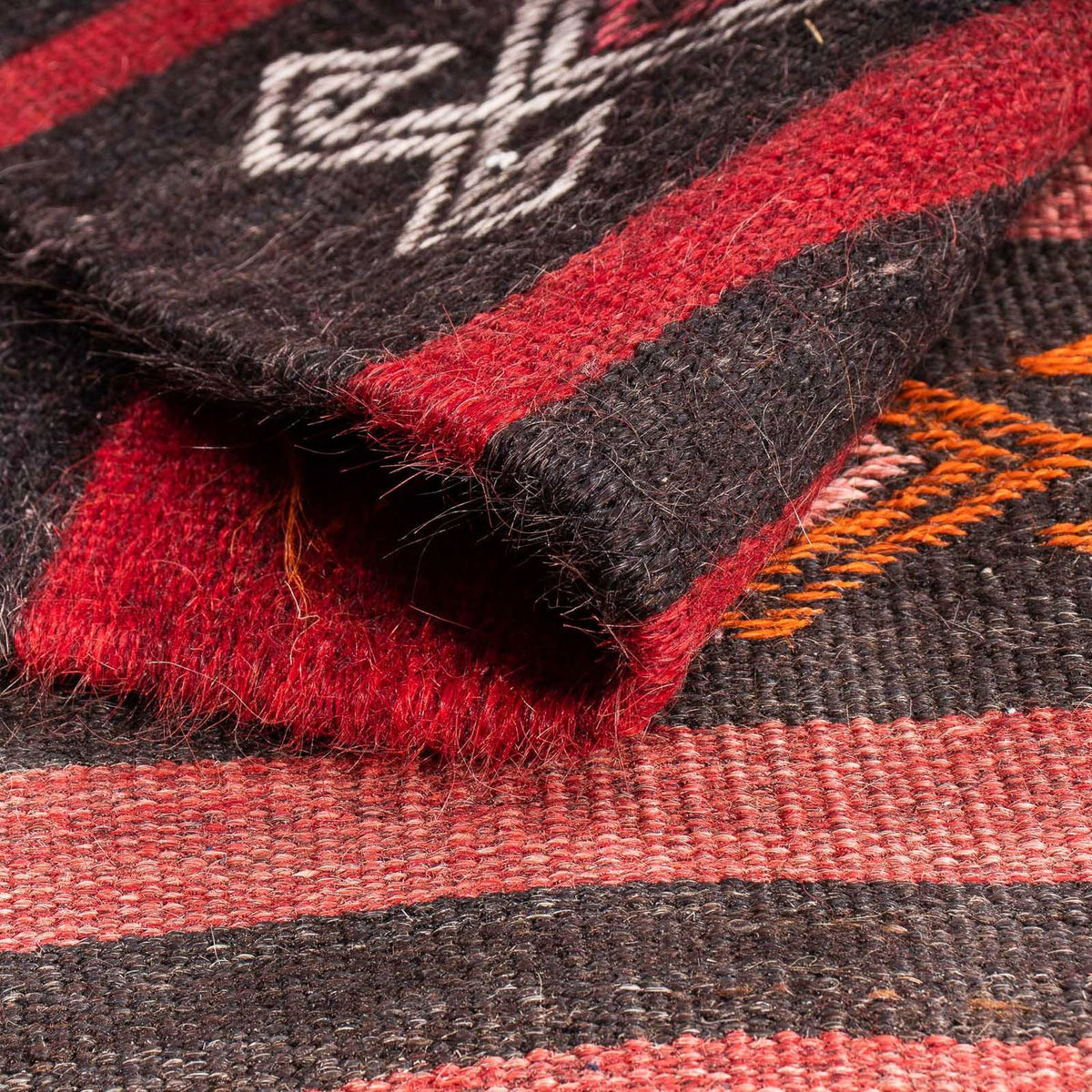 Tapis Kelim - Vieux - 160 x 115 cm - multicolore