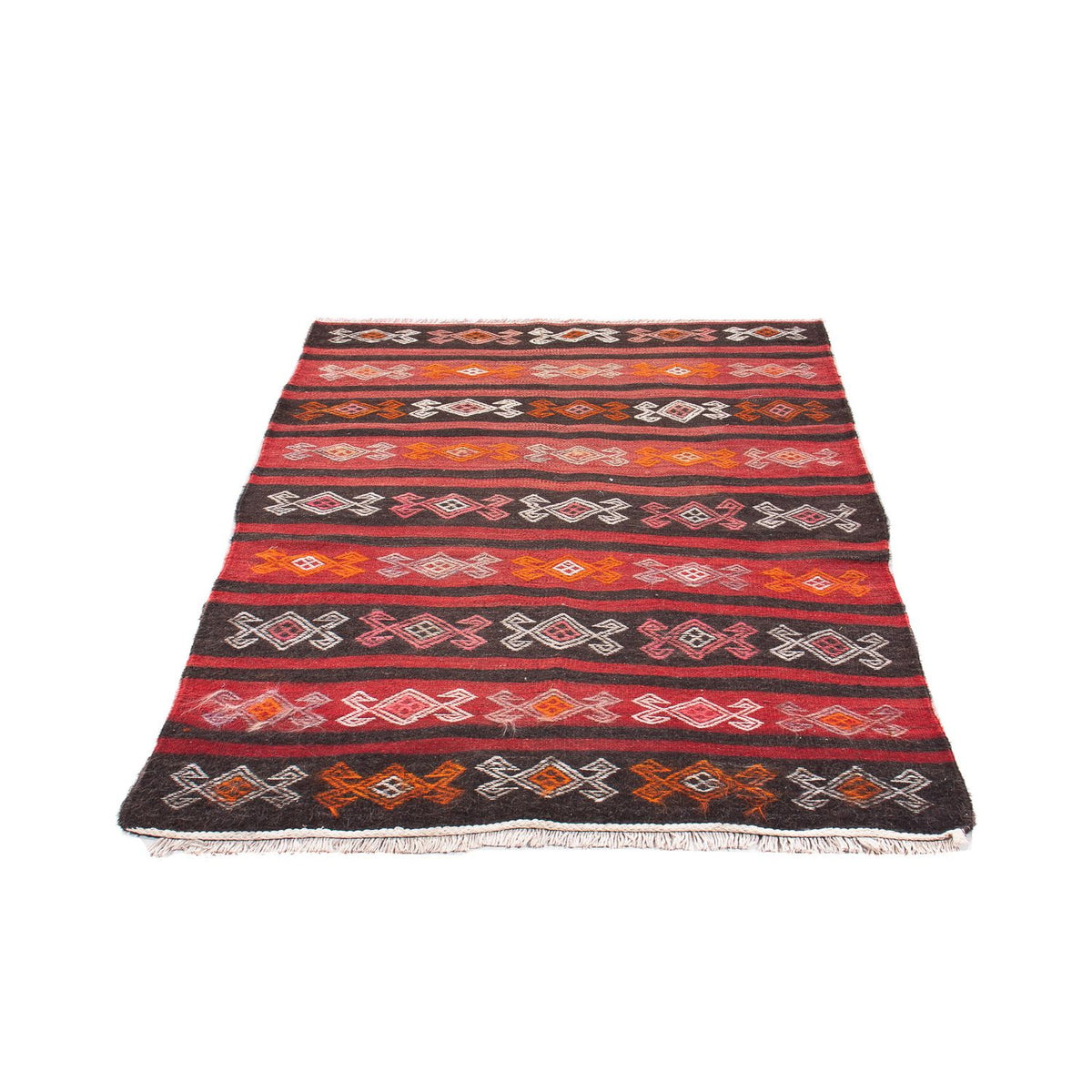Tapis Kelim - Vieux - 160 x 115 cm - multicolore