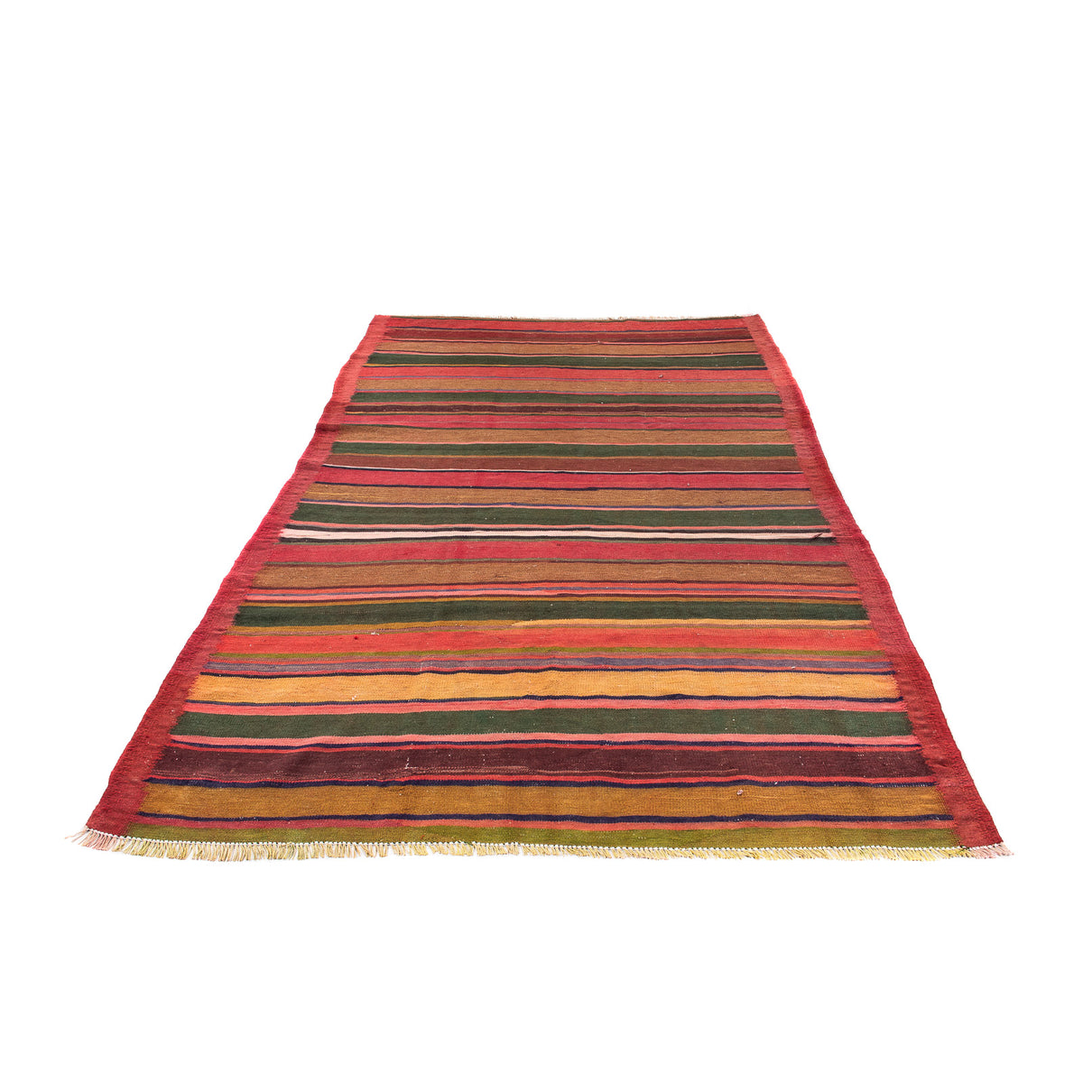 Tapis Kelim - Vieux - 235 x 155 cm - multicolore