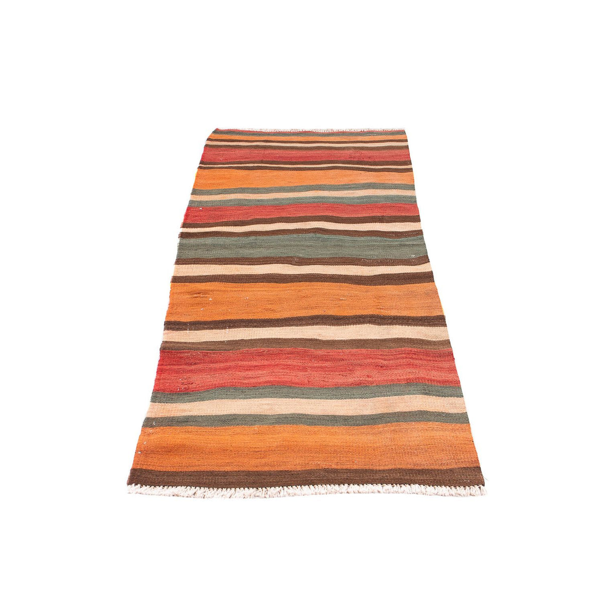 Tapis de couloir Tapis Kelim - Vieux - 175 x 75 cm - multicolore
