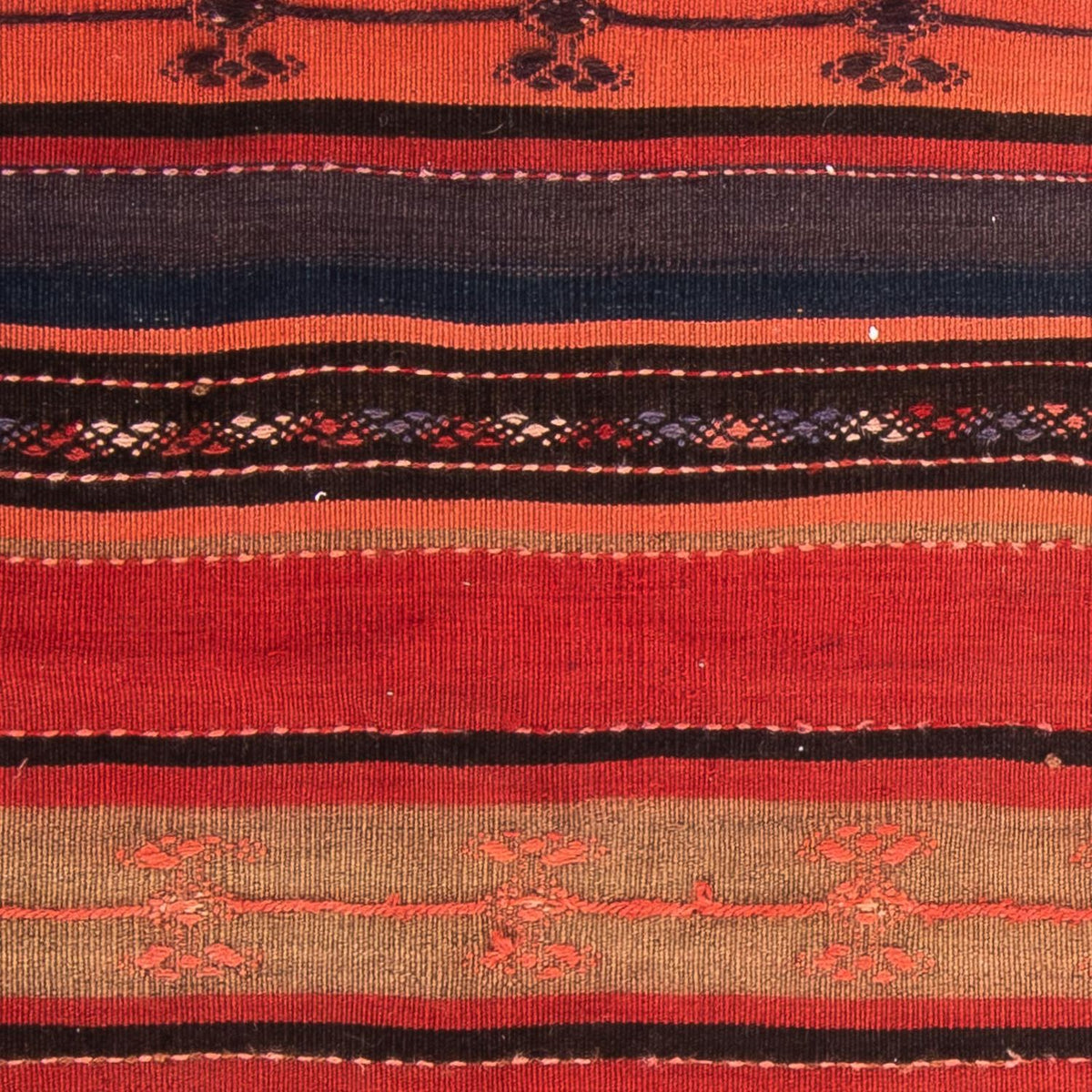 Tapis Kelim - Vieux - 120 x 85 cm - multicolore