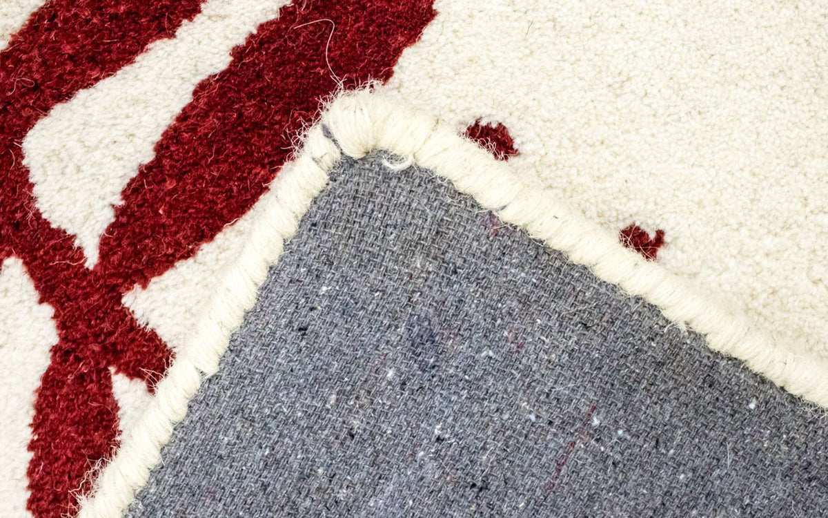 Tapis en laine - 148 x 90 cm - beige