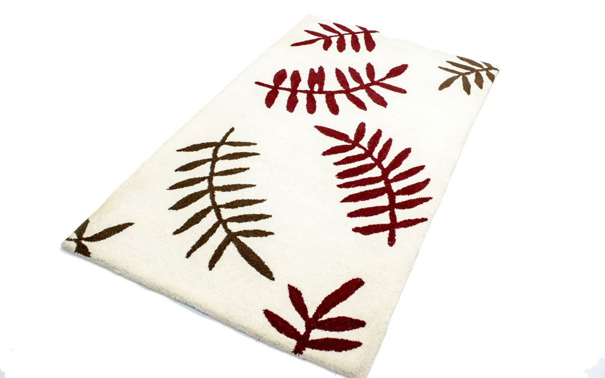 Tapis en laine - 148 x 90 cm - beige