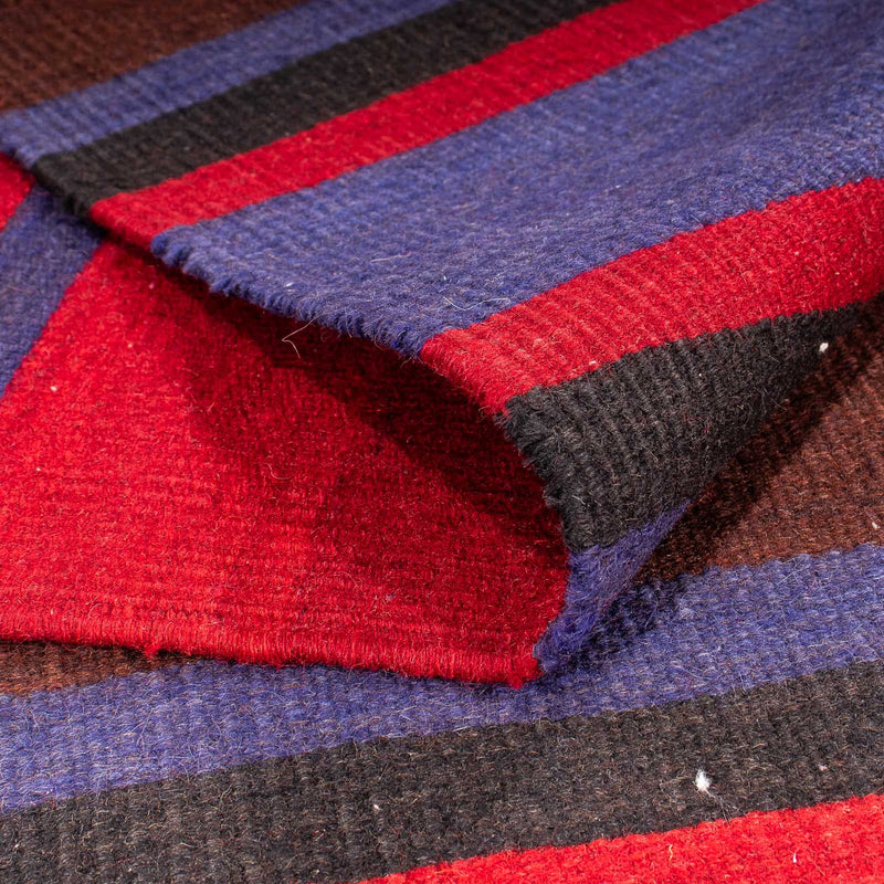 Tapis Kelim - Vieux - 210 x 180 cm - multicolore