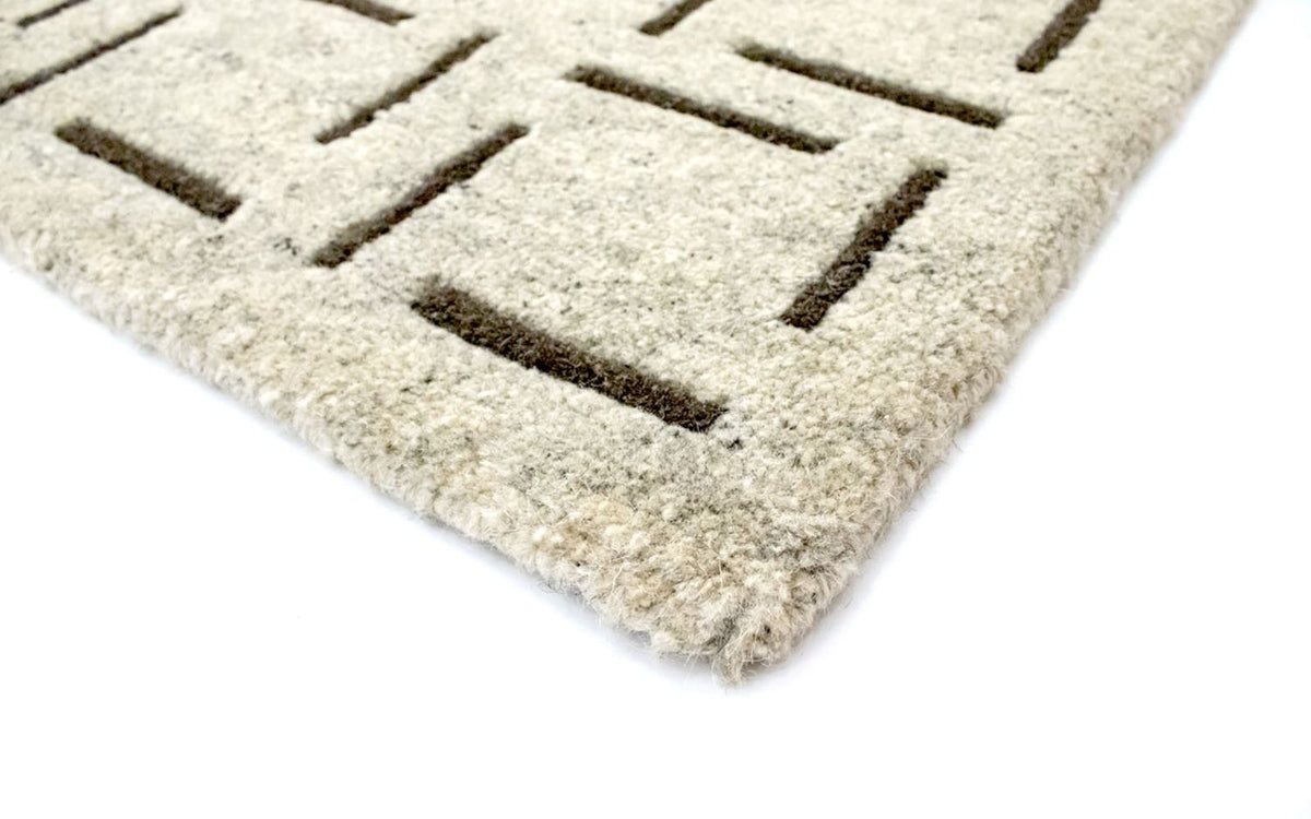 Tapis Népalais - 183 x 124 cm - beige