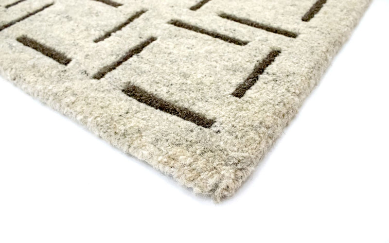 Tapis Népalais - 183 x 124 cm - beige