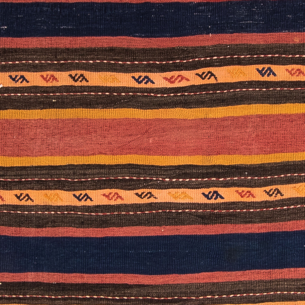 Tapis Kelim - Vieux - 205 x 150 cm - multicolore