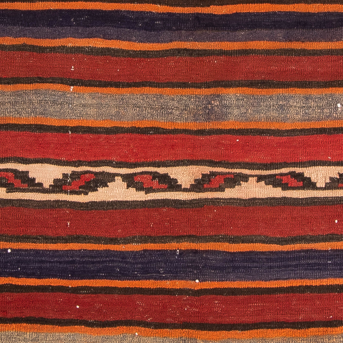 Tapis Kelim - Vieux carré - 185 x 160 cm - multicolore