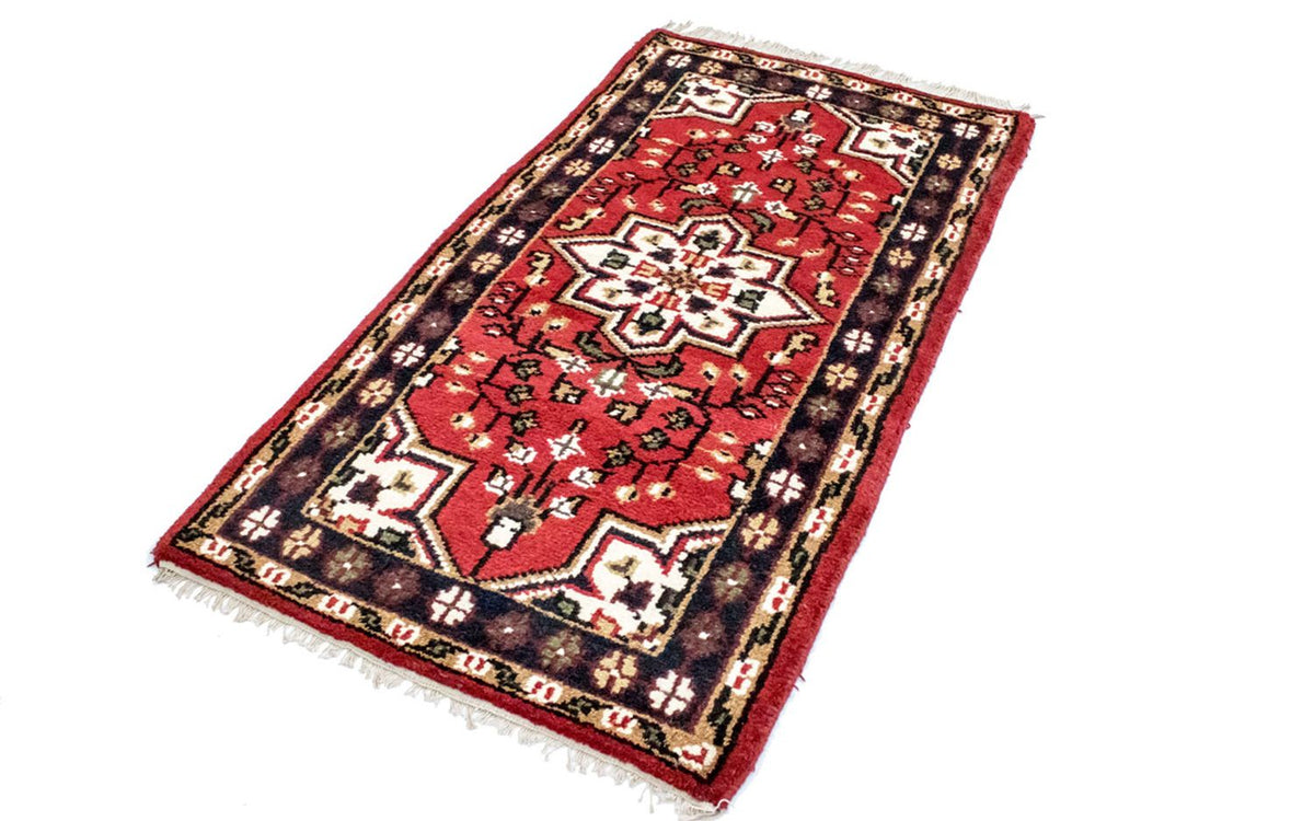 Tapis oriental - 160 x 90 cm - rouge