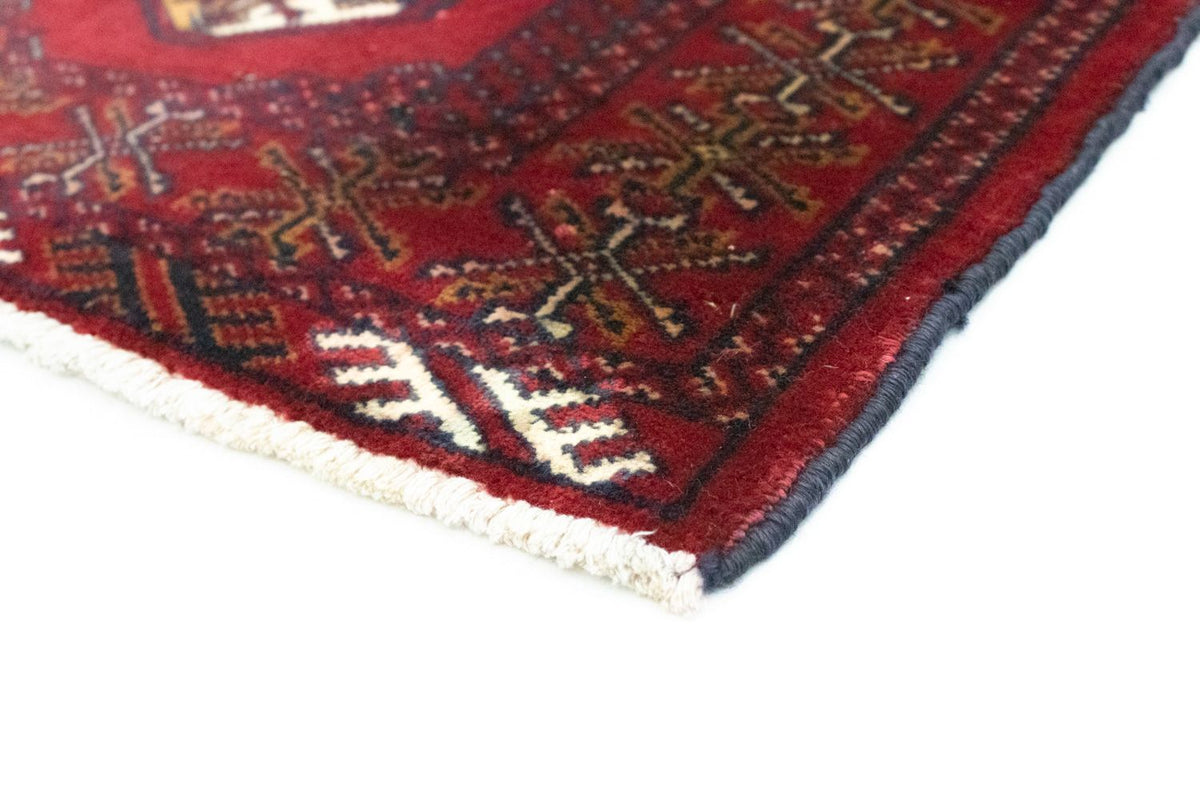 Tapis Turkaman - 90 x 76 cm - rouge