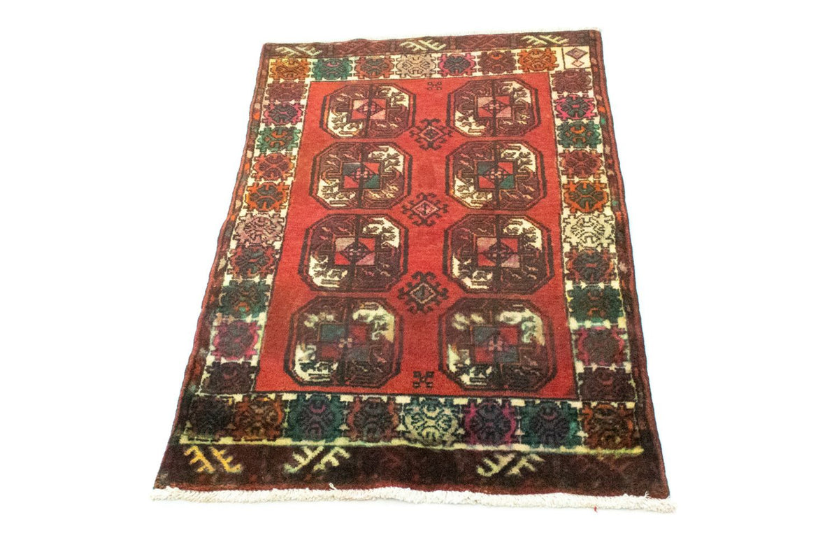 Tapis Turkaman - 100 x 67 cm - rouge