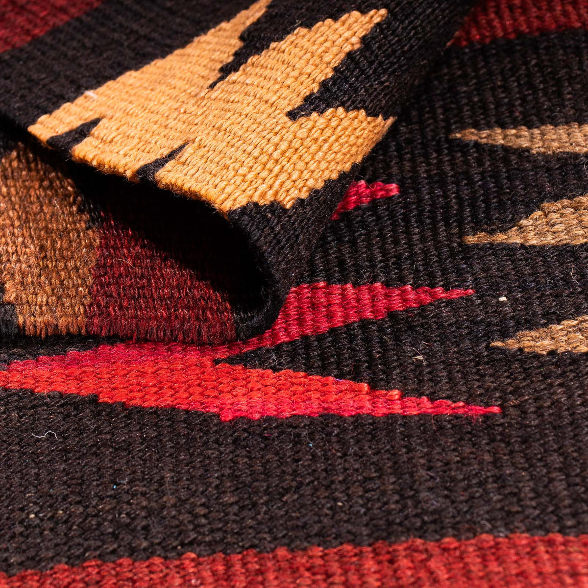 Tapis Kelim - Vieux - 117 x 77 cm - multicolore
