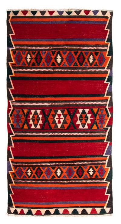 Kilim ancien 155x290cm - multicolore
