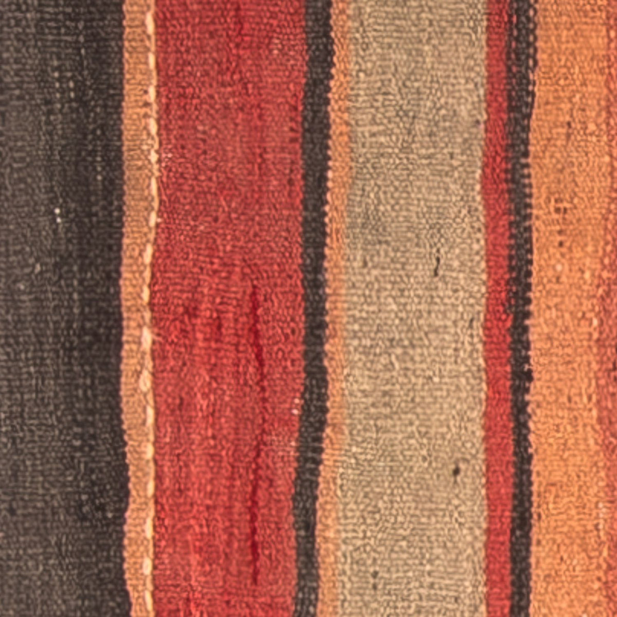 Tapis de couloir Tapis Kelim - Vieux - 135 x 40 cm - multicolore