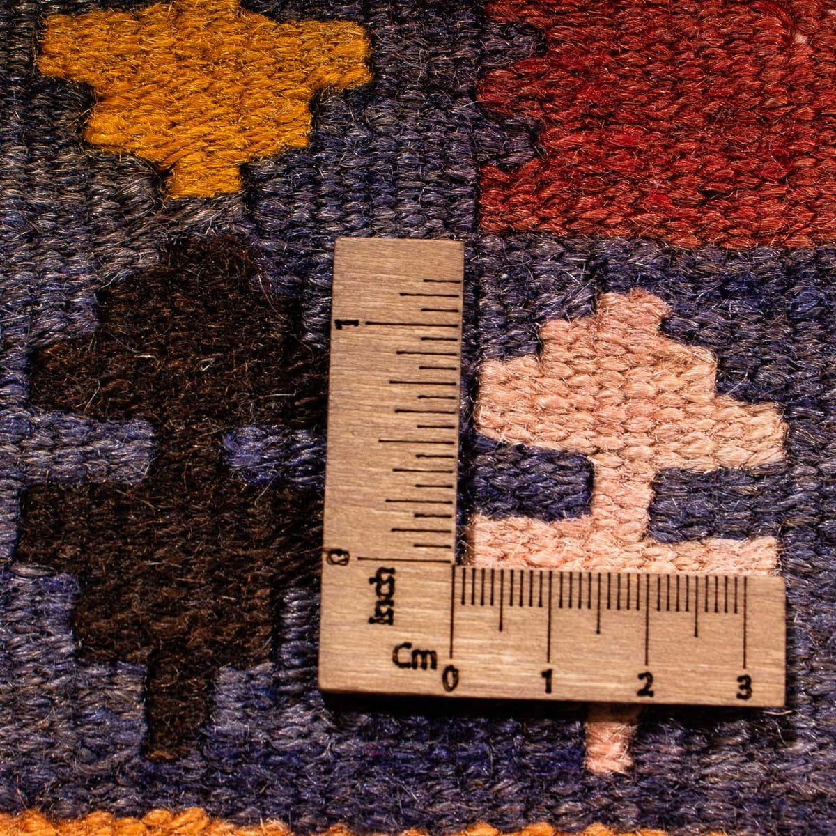 Tapis de couloir Tapis Kelim - Vieux - 310 x 127 cm - multicolore